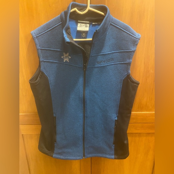 Spyder Blue and Black Vest - Picture 1 of 5